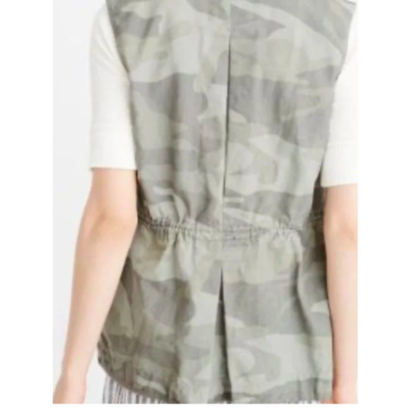 𝅺ambercrombie & FITCH CAMO PRINT JACKET VEST - Picture 2 of 13